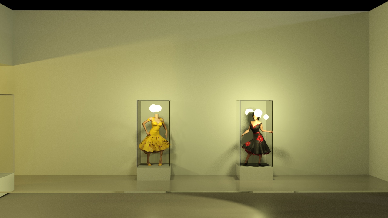 Room 3 — elevation lighting test render